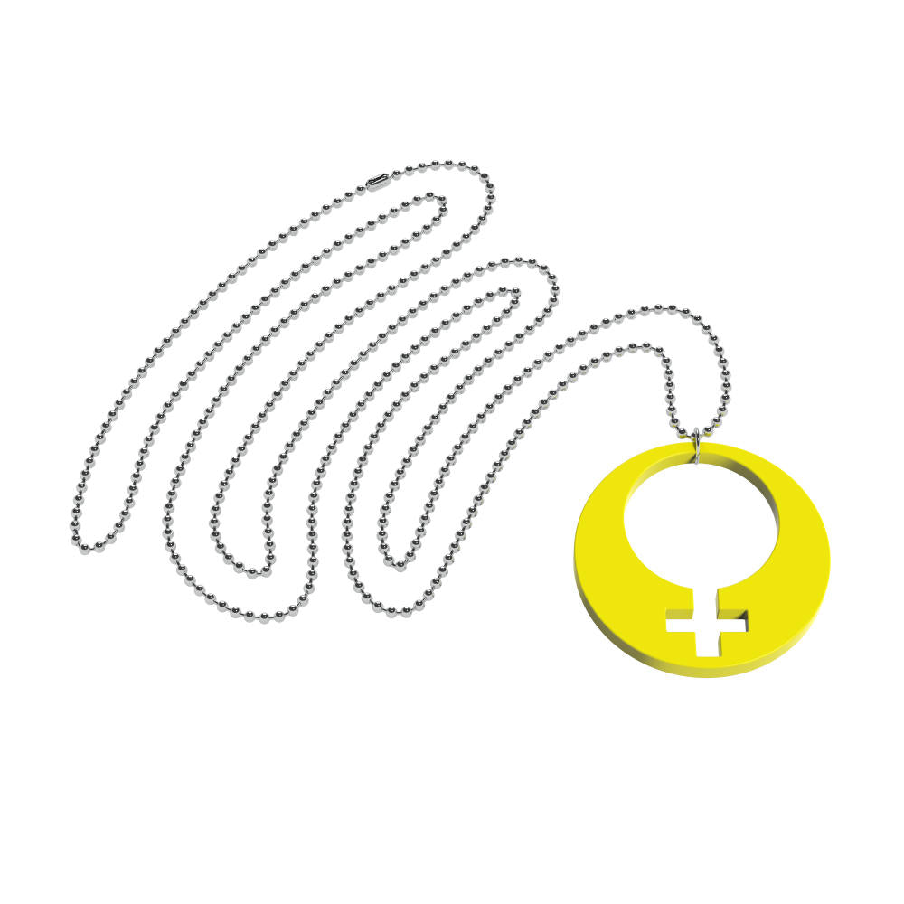 Necklaces Supporters Small (Woman Symbol)