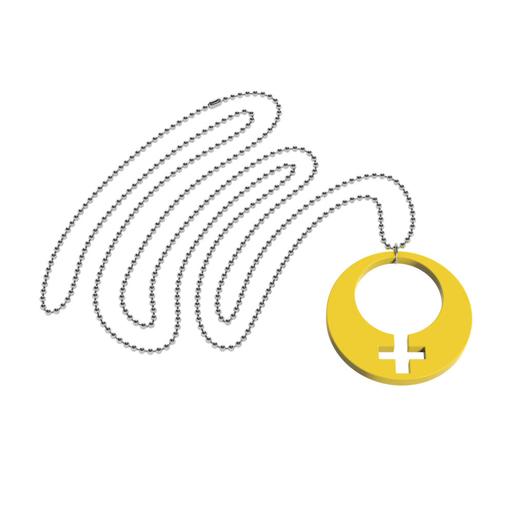 Necklaces Supporters Small (Woman Symbol)