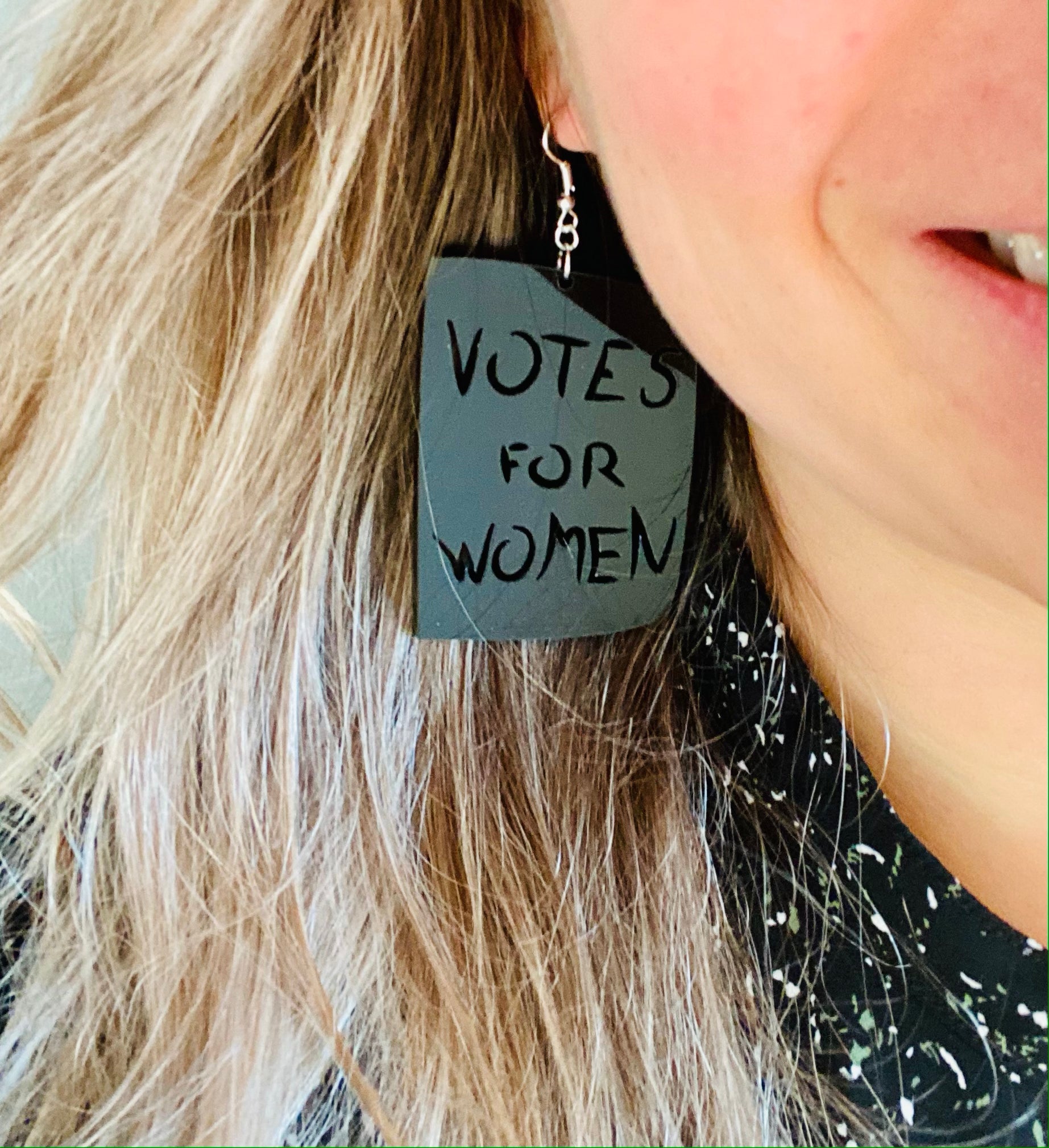 Earrings Suffragette