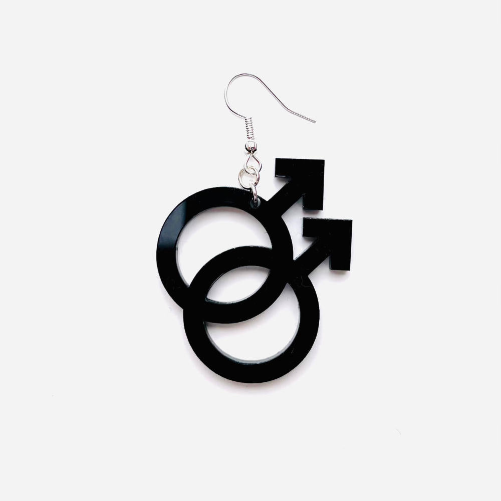 Earrings She Small (Woman Symbol)