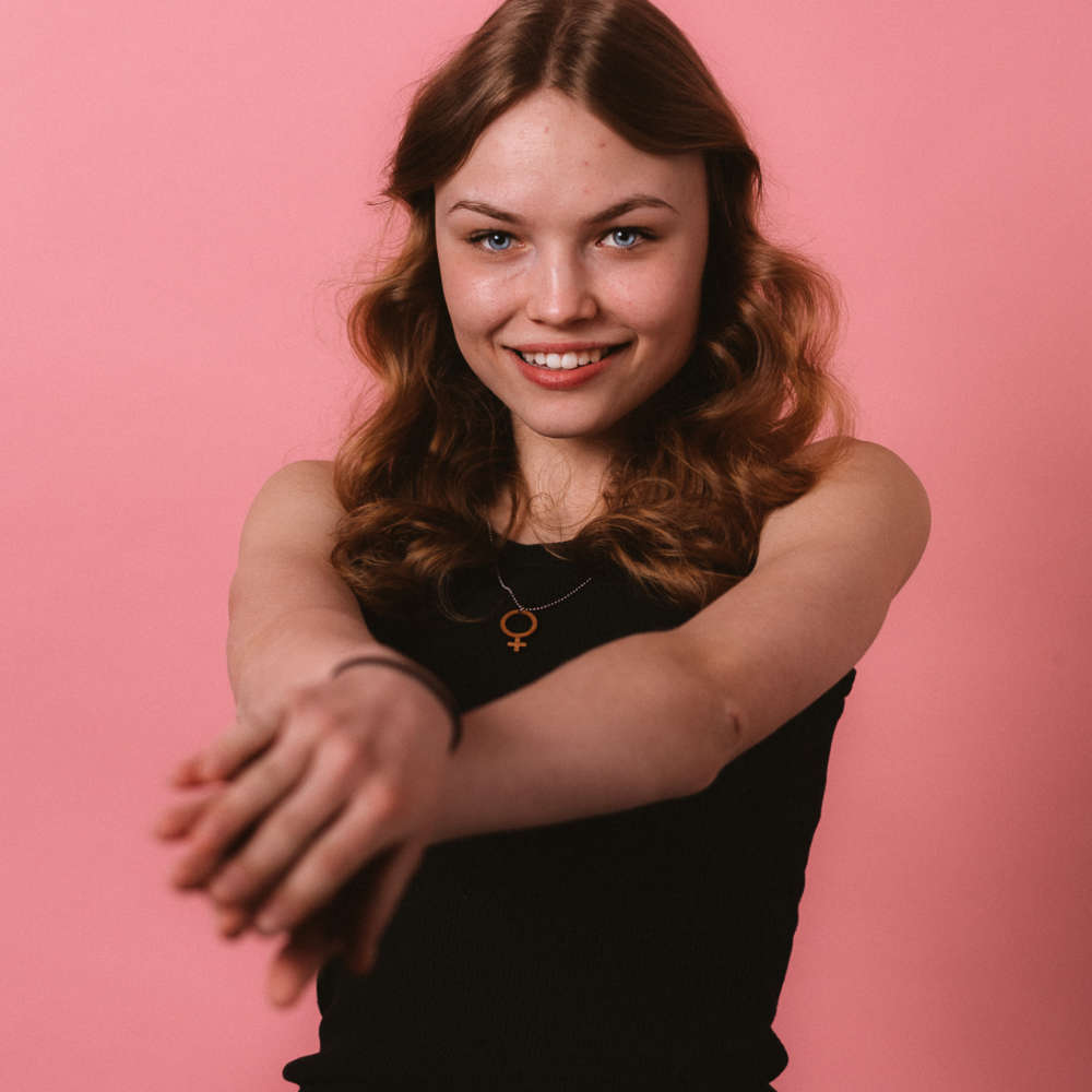 Collar Ella mini (símbolo de Venus)