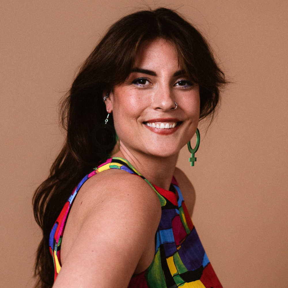 Pendientes Ella (símbolo de Venus)