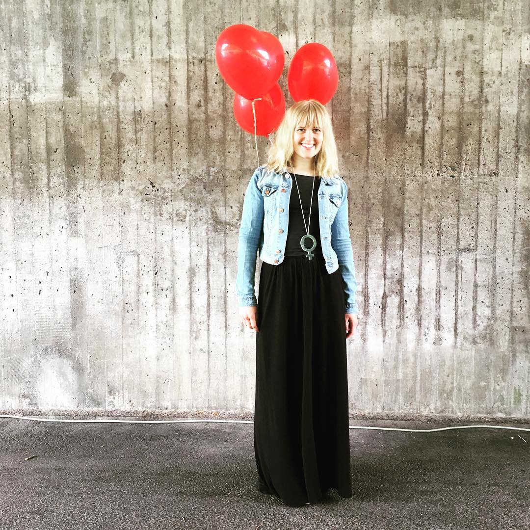 Halsband Hon Stor (kvinnosymbol)