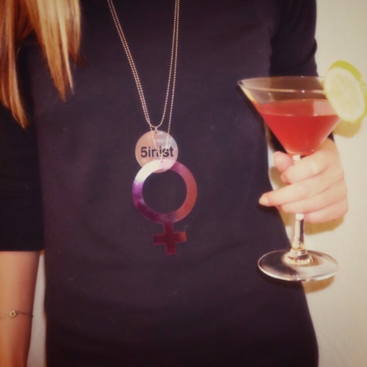 Halsband Hon Stor (kvinnosymbol)