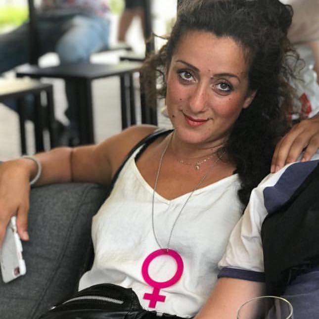 Halsband Hon Stor (kvinnosymbol)