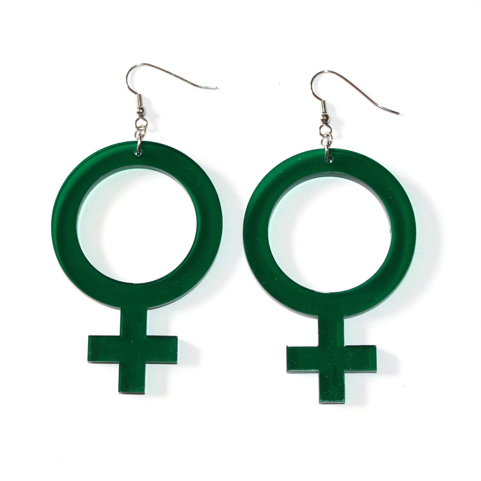 Pendientes Ella (símbolo de Venus)